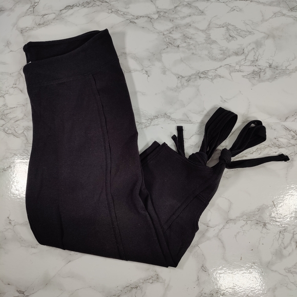 Free People Movement Black Wrap Leggings Medium - Picture 2 of 7